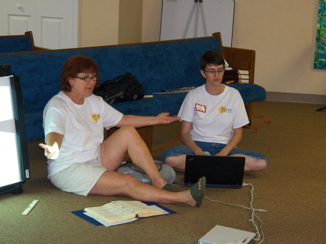 The Choir Director and Tech Support