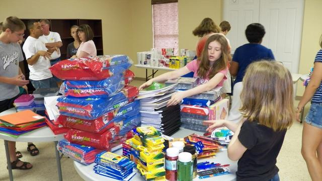 Getting ready to pack the bags