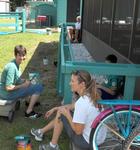 It's cooler in the shade