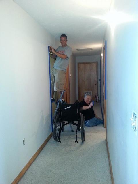 Lots of taping to do