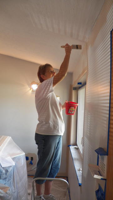 Painting the front room