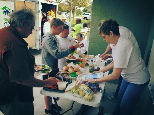 A smorgasboard of food