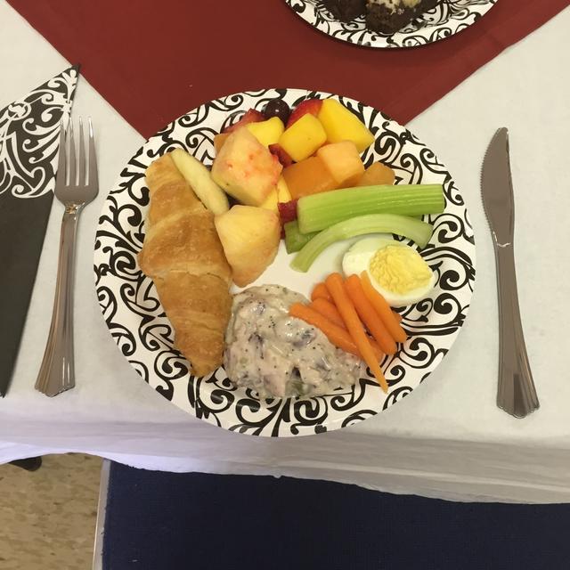 Chicken Salad and side dishes