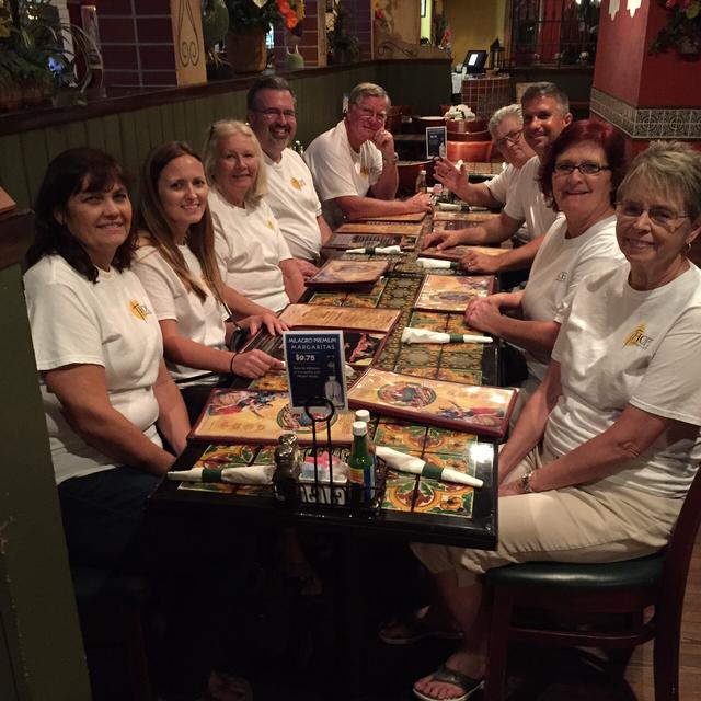 At Fiesta Azteca Afterwards