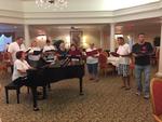 Monday Evening: Caroling in July
