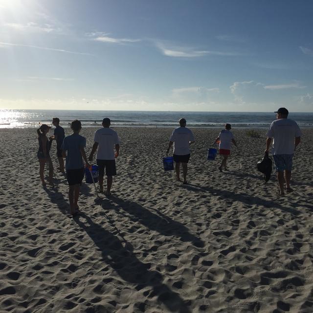 It started at 8:00 a.m. to beat the heat