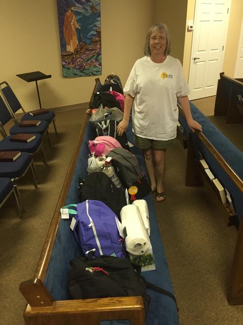 After Quality Control the Back Packs will be delivered