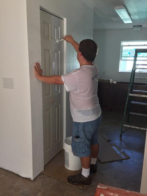 Painting Kitchen Pantry Doors