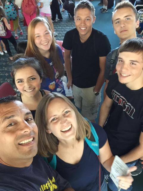 Ready to Board the flight to New Orleans on Wednesday, July 16